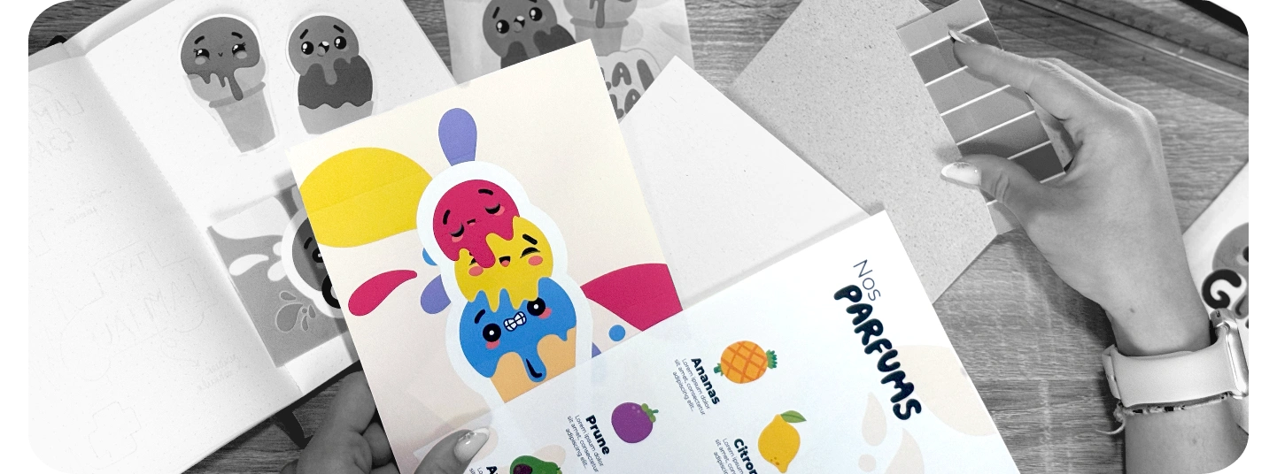 Des supports imprimés qui incarnent votre